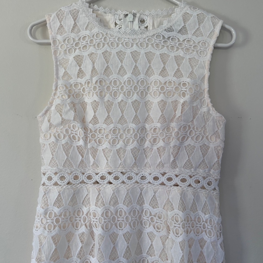 🌺Lulus Bodycon Formal Lace Dress with Fringe - Picture 9 of 16